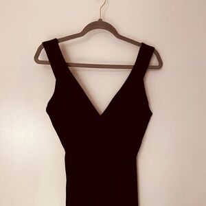 Chic Black Midi Body con Dress – Classic Little Black Dress (LBD)